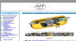 Desktop Screenshot of afptech.eu